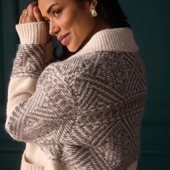 Shawl Collar Heritage Cardigan - Picture 2 of 5